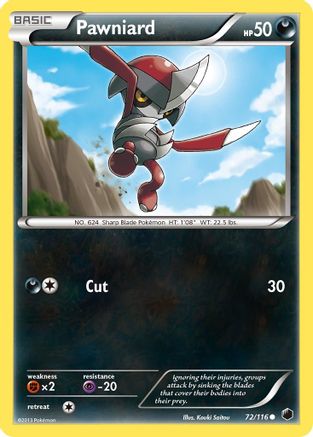 Pawniard (72) (72) [Plasma Freeze] Reverse Holofoil