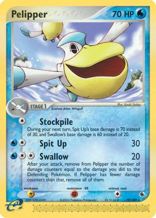 Pelipper (19) [Ruby and Sapphire] Reverse Holofoil
