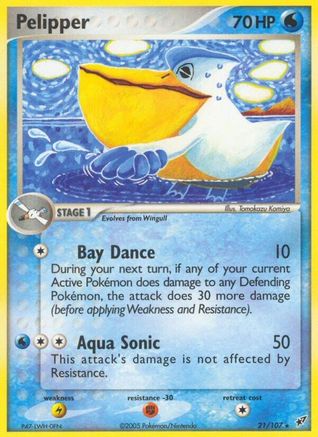Pelipper (21) [Deoxys]