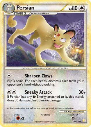 Persian (27) [HeartGold SoulSilver]