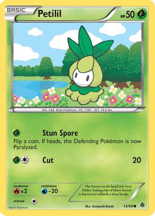 Petilil () [Emerging Powers] Reverse Holofoil