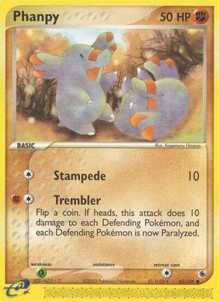 Phanpy (62) [Ruby and Sapphire] Reverse Holofoil