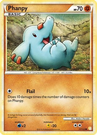 Phanpy (77) [HeartGold SoulSilver] Reverse Holofoil