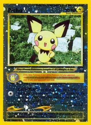 Pichu (35) [WoTC Promo] Reverse Holofoil