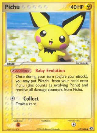 Pichu (59) [Emerald] Reverse Holofoil