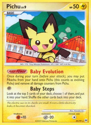 Pichu (25) [Arceus] Reverse Holofoil
