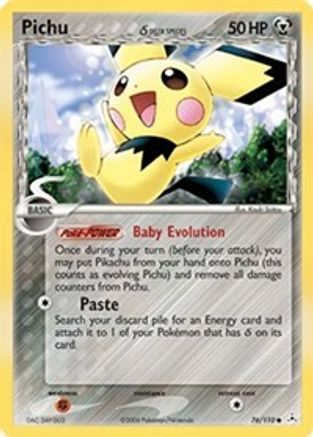 Pichu (Delta Species) (76) [Holon Phantoms]