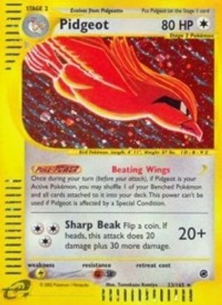 Pidgeot (23) (23) [Expedition] Reverse Holofoil