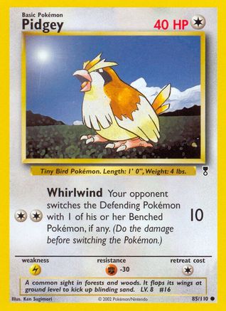Pidgey (85) [Legendary Collection] Reverse Holofoil