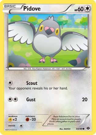 Pidove (83) [Next Destinies] Reverse Holofoil