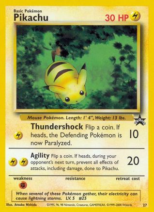Pikachu (27) (27) [WoTC Promo]