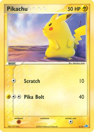 Pikachu (6) [EX Trainer Kit 1: Latias & Latios]