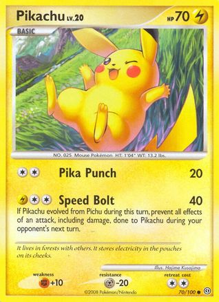 Pikachu (70) [Stormfront]