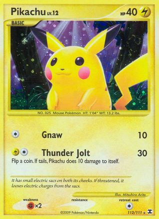 Pikachu (112) [Rising Rivals] Holofoil