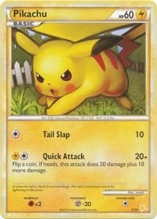 Pikachu (#2) (2) [HGSS Trainer Kit: Gyarados & Raichu]