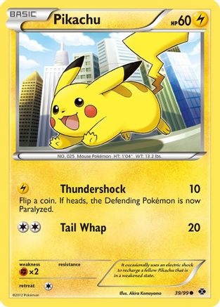Pikachu (39) [Next Destinies] Reverse Holofoil