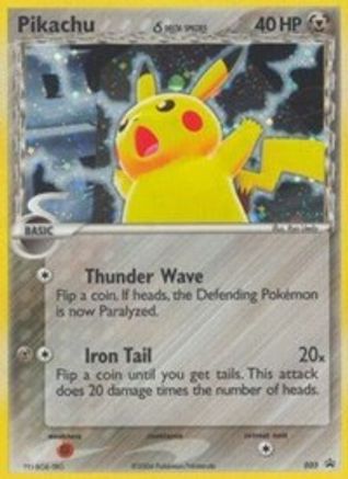 Pikachu (Delta Species) - 035 (Value Pack) (35) [Nintendo Promos] Holofoil