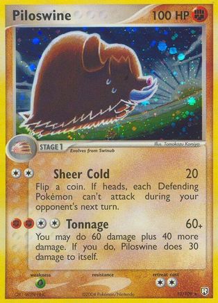 Piloswine (13) [Team Rocket Returns] Holofoil