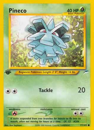 Pineco (77) [Neo Destiny] 1st Edition