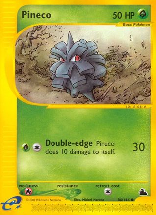 Pineco (86) (86) [Skyridge] Reverse Holofoil