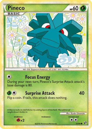 Pineco (63) (63) [Undaunted] Reverse Holofoil