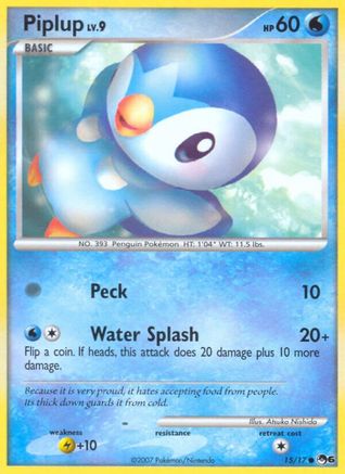 Piplup (15) [POP Series 6]