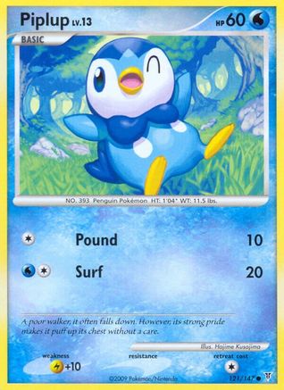 Piplup (121) [Supreme Victors]