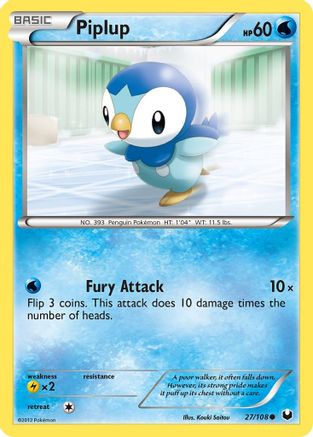 Piplup (27) [Dark Explorers]