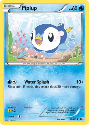 Piplup (33) [Legendary Treasures] Reverse Holofoil