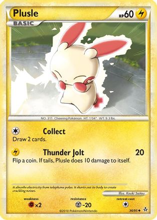 Plusle (36) [Unleashed]