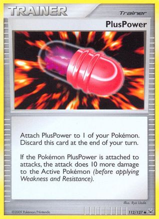 PlusPower (112) [Platinum] Reverse Holofoil