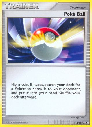 Poke Ball (113) [Platinum] Reverse Holofoil