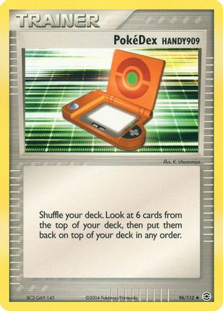 PokeDex (HANDY909) (96) [FireRed & LeafGreen] Reverse Holofoil