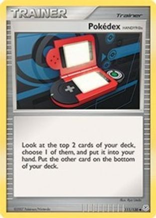 Pokedex (HANDY910is) (111) [Diamond and Pearl] Reverse Holofoil