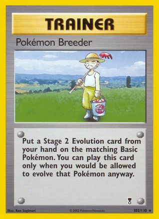 Pokemon Breeder (102) [Legendary Collection] Reverse Holofoil