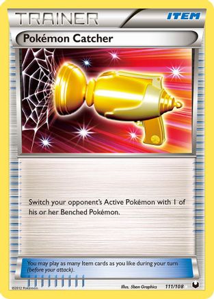 Pokemon Catcher (Gold) (111) [Dark Explorers] Holofoil