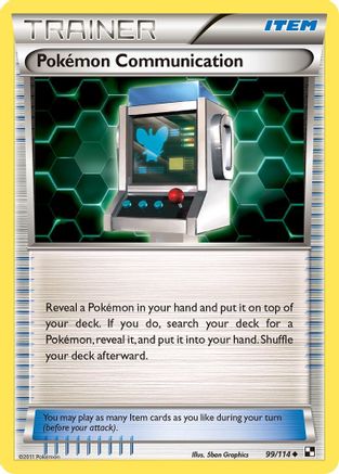 Pokemon Communication (99) [Black and White]