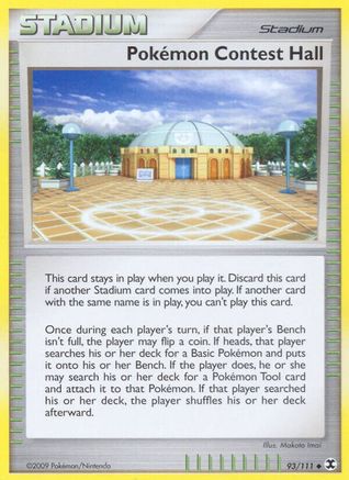 Pokemon Contest Hall (93) [Rising Rivals] Reverse Holofoil