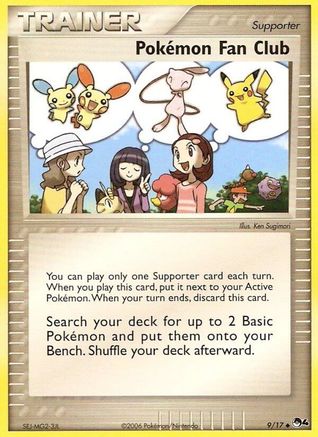 Pokemon Fan Club (9) [POP Series 4]