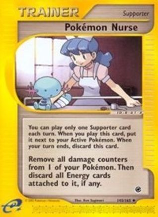 Pokemon Nurse (145) [Expedition] Reverse Holofoil