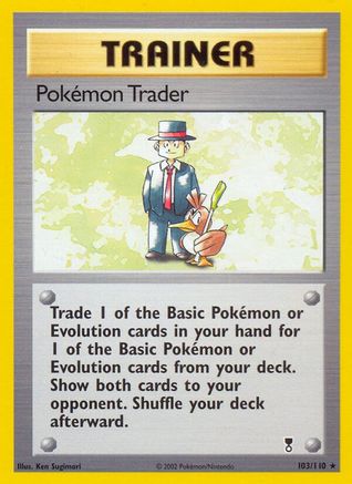 Pokemon Trader (103) [Legendary Collection] Reverse Holofoil