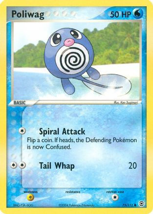 Poliwag (75) [FireRed & LeafGreen] Reverse Holofoil