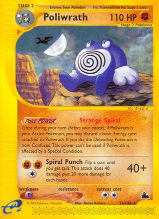 Poliwrath (26) (26) [Skyridge] Reverse Holofoil
