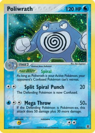 Poliwrath (11) [FireRed & LeafGreen] Holofoil