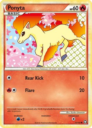 Ponyta (72) [Triumphant]