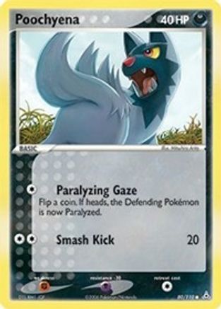 Poochyena (80) [Holon Phantoms] Reverse Holofoil