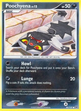 Poochyena (86) [Platinum]