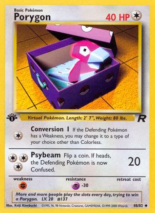 Porygon (48) [Team Rocket] Unlimited