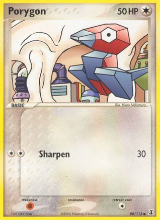 Porygon (80) [Delta Species]