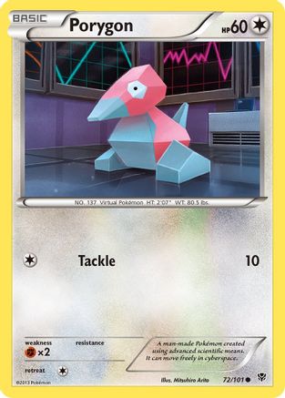 Porygon (72) [Plasma Blast] Reverse Holofoil